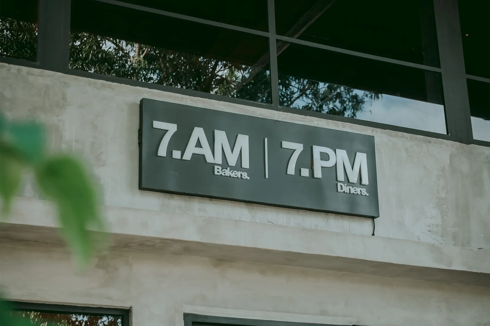 7AM Bakers 7PM Diners