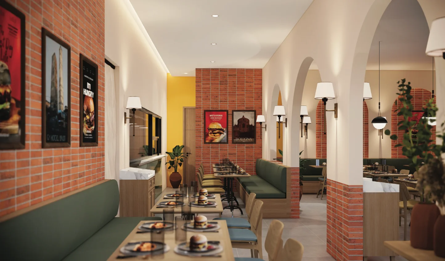 2080 Burger Sanur Interior