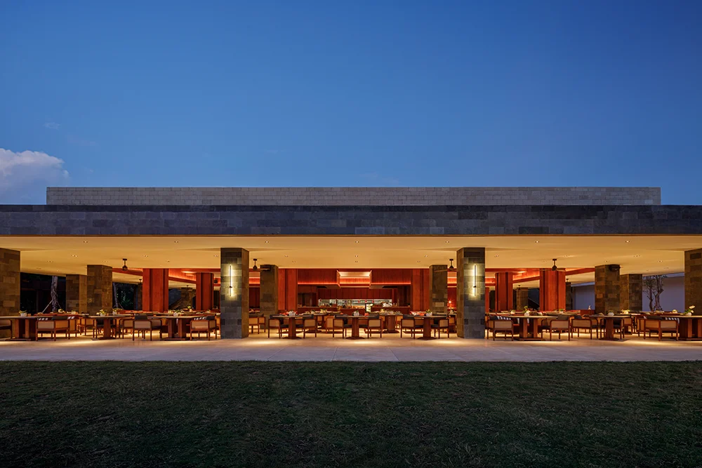 Arunika Restaurant evening view