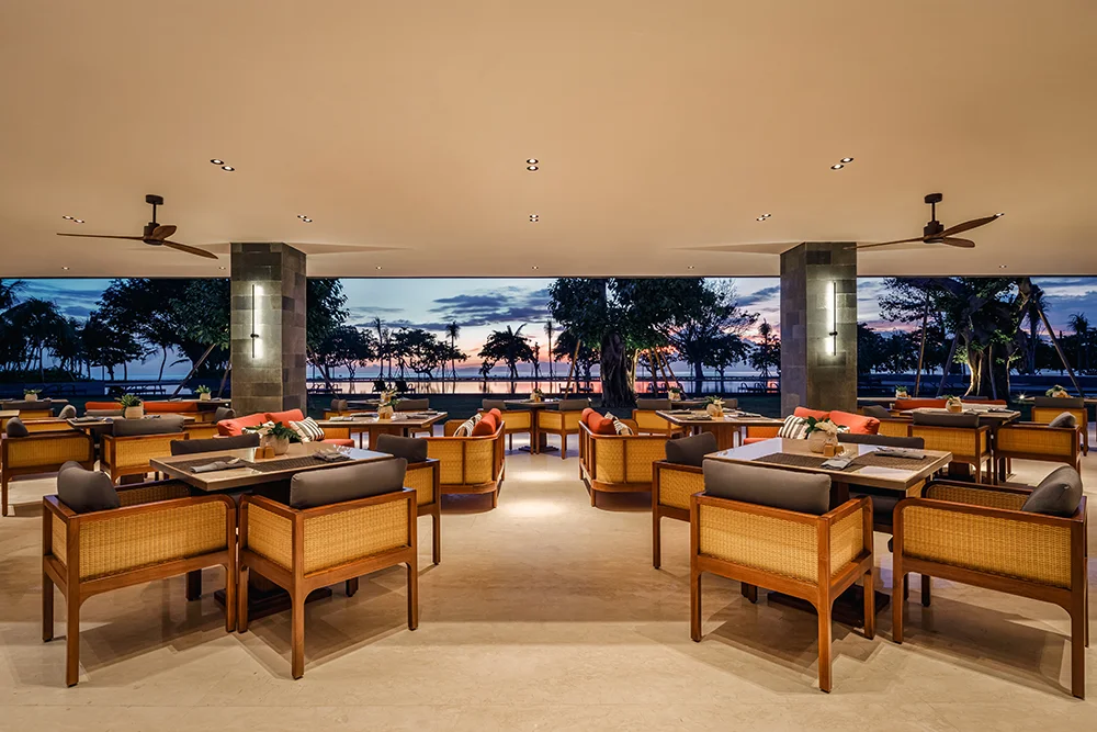 Arunika Restaurant sunset view