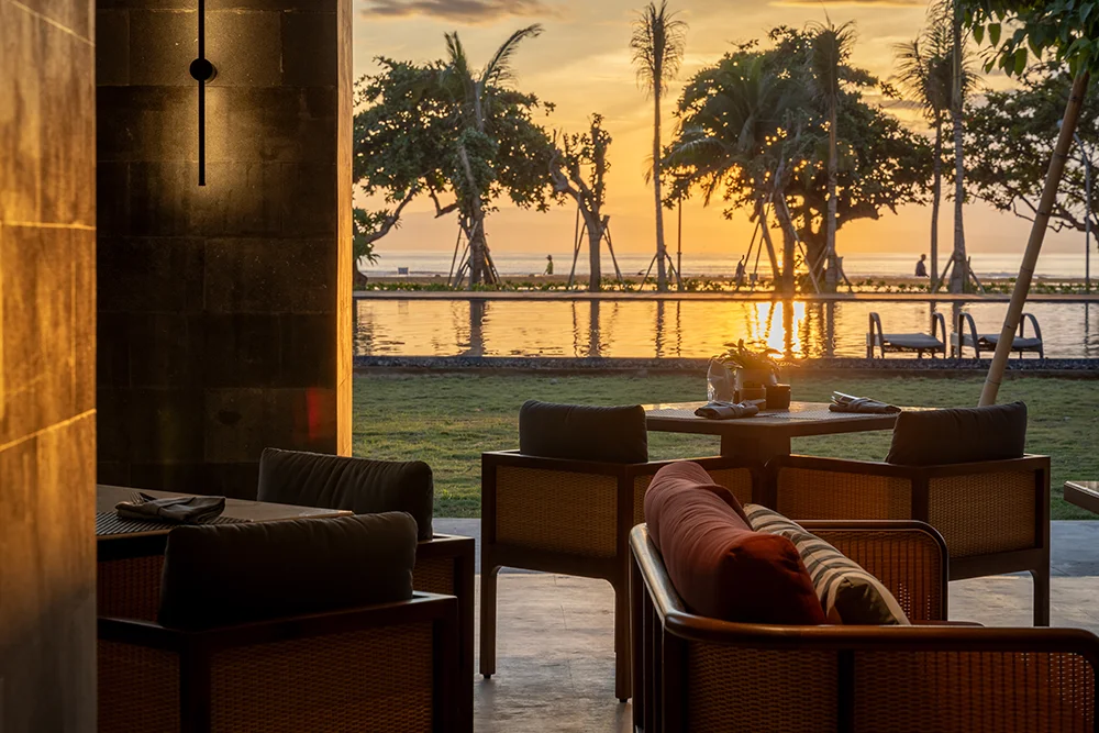 Arunika Restaurant sunset