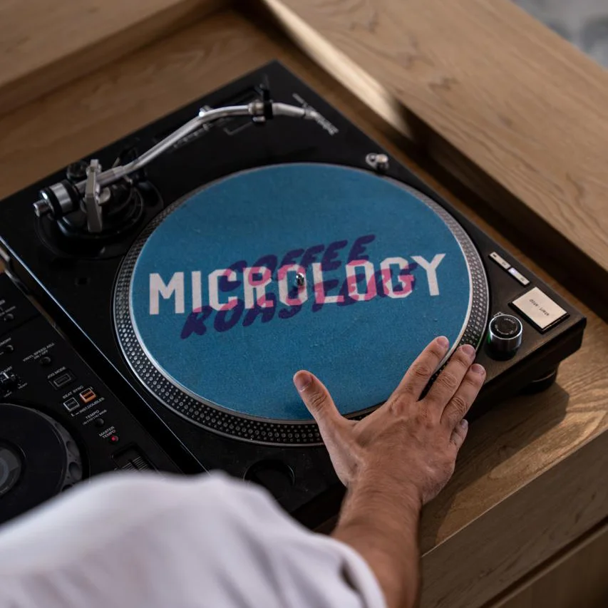 Micrology coffee roasters music